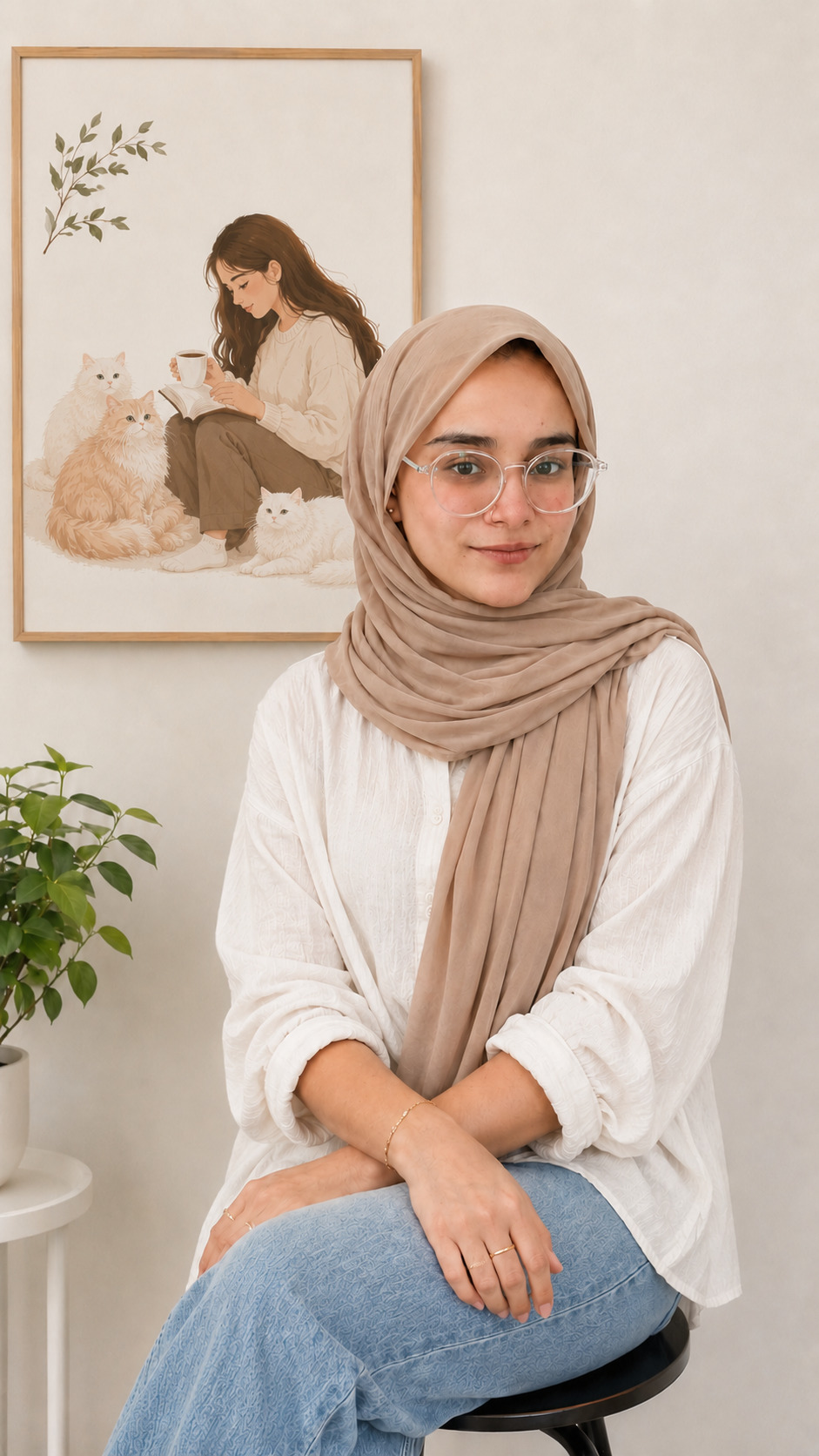 Adeela Ahmed, digital designer and web developer behind Designs by Adeela
